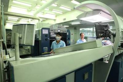 市委宣傳部調(diào)研組蒞臨樟木，調(diào)研雋思印刷公司計算機系統(tǒng)服務(wù)發(fā)展情況